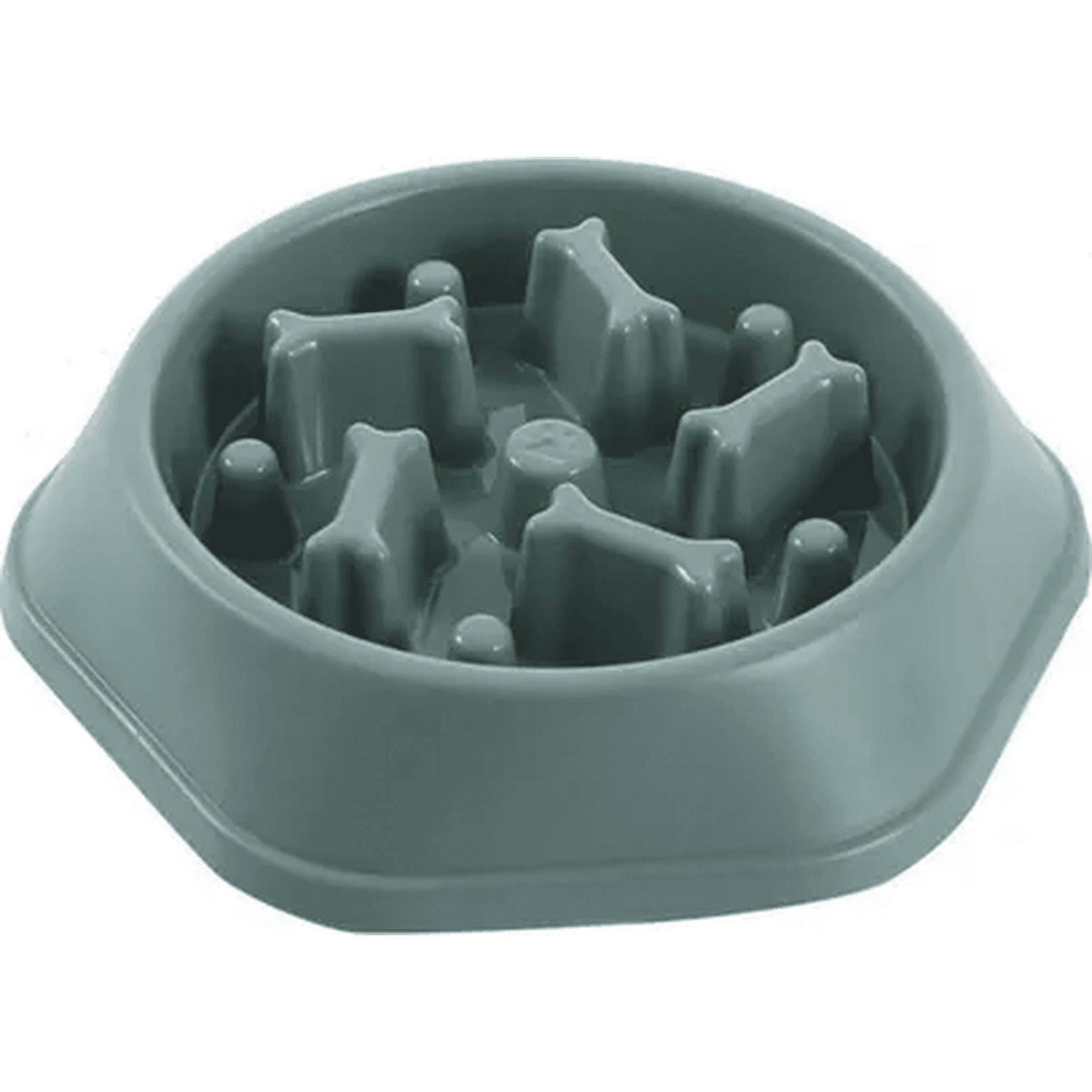 Genérico - Plato Per-ros Antiestrés Mascotas Perros Color Verde