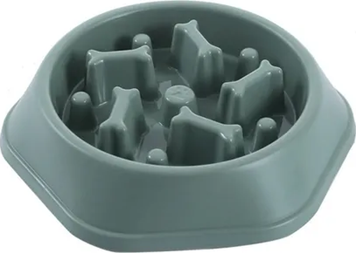 Genérico - Plato Per-Ros Antiestrés Mascotas Perros Color Verde