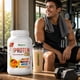 thumbnail image 3 of Proteína Super Protein Mix sabor Naranja Platano Nutrivital 2 lb 30 porciones con Vitamina C y D, 3 of 3
