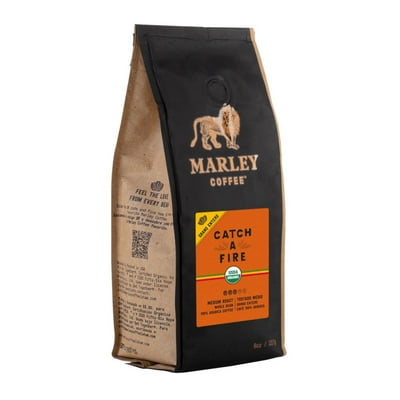 Café Grano Orgánico Catch A Fire Paquete 227 G Marley Coffee