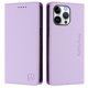 thumbnail image 3 of Funda Billetera con Soporte para iPhone 16 Pro Max Bloqueo RFID Plegable Morado claro, 3 of 5