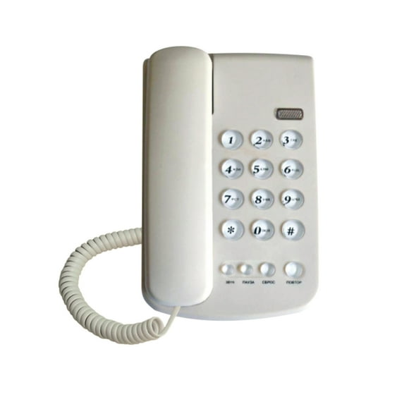 Teléfono Fijo Con Notificación Llamada Luminoso Blanco - Ps