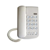 Tecnolab - Teléfono Fijo Con Notificación Llamada Luminoso Blanco - Ps