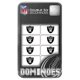 thumbnail image 1 of Domino Set MasterPieces Game Day NFL Las Vegas Raiders, 1 of 3