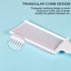 thumbnail image 4 of Peines de peluquería, peines profesionales Cacampanao Cotando, peines antiestáticos resistentes al calor con parte superior plana para cortar el pelo Cacampanao, peine para mezclar y desvanecimiento p, 4 of 7