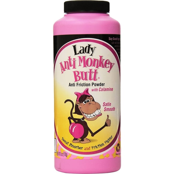 Polvo Anti Monkey Butt Lady con maicena 170 ml