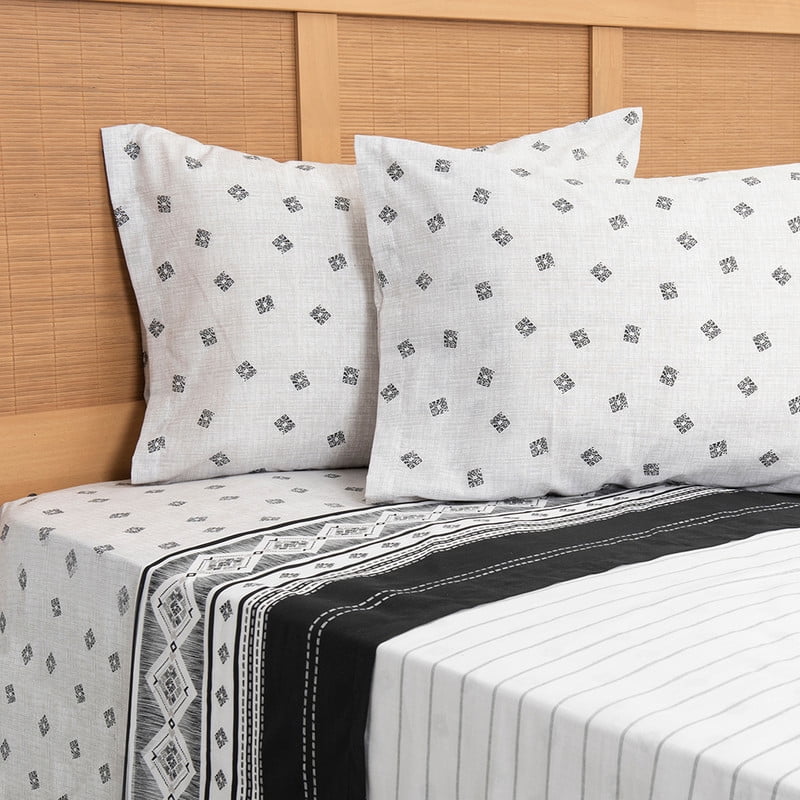 Mashini - Sábana Est. 144 Hilos King Condor