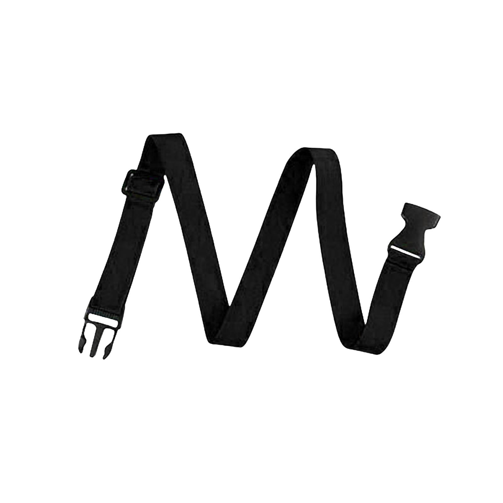 Magideal - Bandas Para Toallas Soporte Para Toallas De Playa Con Hebilla Ajustable Abrazadera Ancha De 3,8 Cm Clips Elásticos Para Sillas Correas Para Toallas De Negro