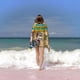 thumbnail image 2 of Los Thornberrys Toalla de playa de secado rápido con diseño temático, regalo para mujeres y niñas, ideal para cumpleaños, fans, amantes de la música, uso en la playa o al aire libre, 78 × 160 cm, 2 of 6