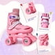 thumbnail image 4 of Patines 4 Ruedas Ajustable Artísticos Niñas Rosado Talla S (29-31), 4 of 8