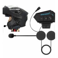 Tomasstore - Intercomunicador Para Moto Bluetooth Audifono Para Casco De Moto