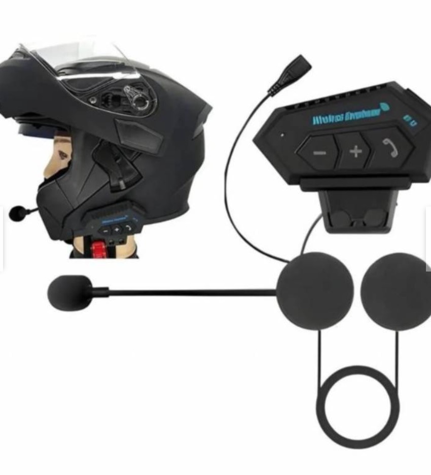 Tomasstore - Intercomunicador Para Moto Bluetooth Audifono Para Casco De Moto