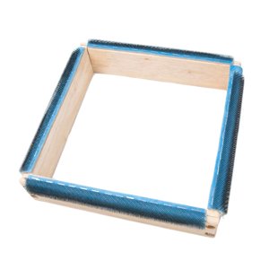 Magideal - Marco De De Forma Cuadrada, Herramientas De Costura De Aro De Desmontable, Soporte De , Marco De Agarre De Clip De Madera Diy