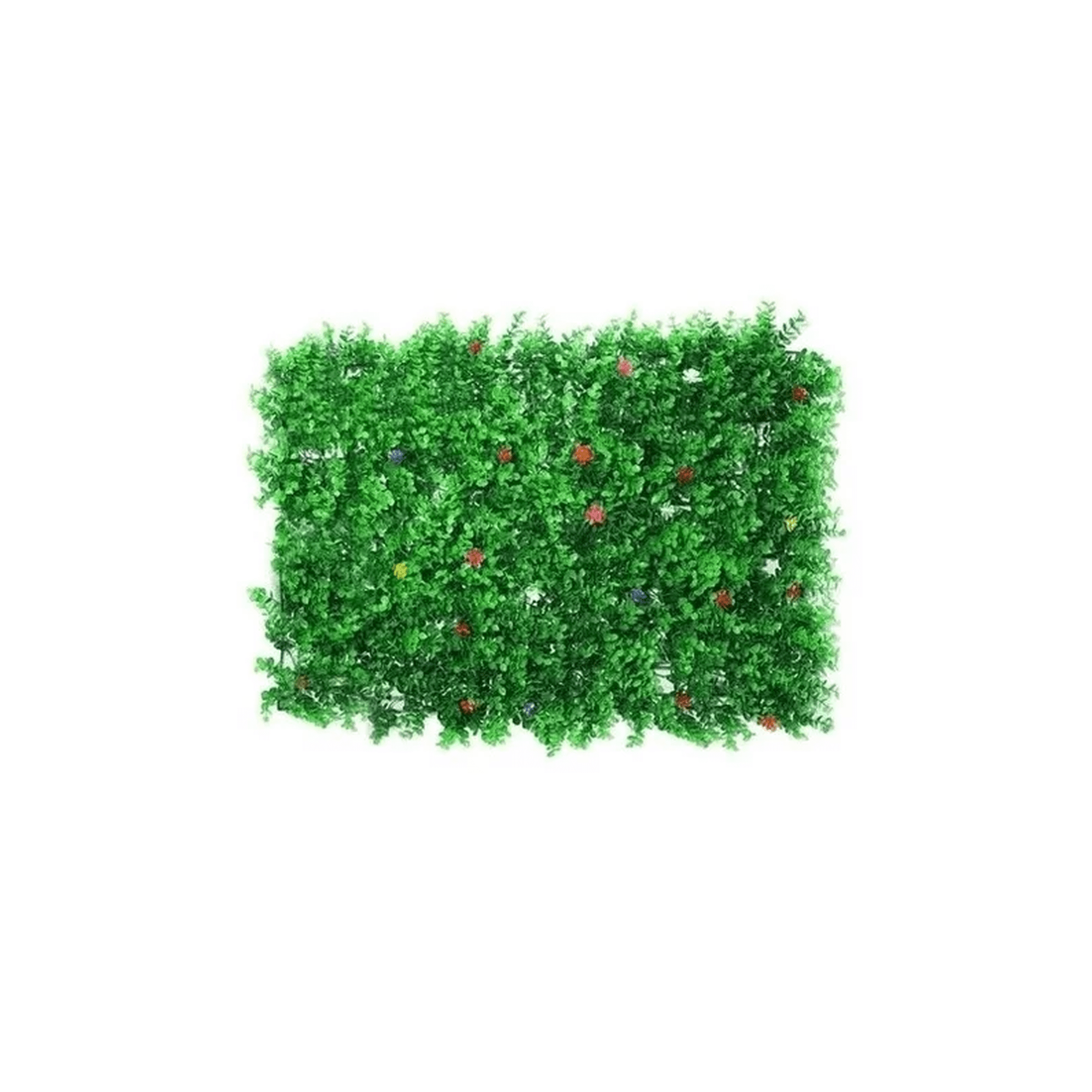Genérico - Pack De 10 Palmetas Artificiales Espiral Con Flores 60x40cm