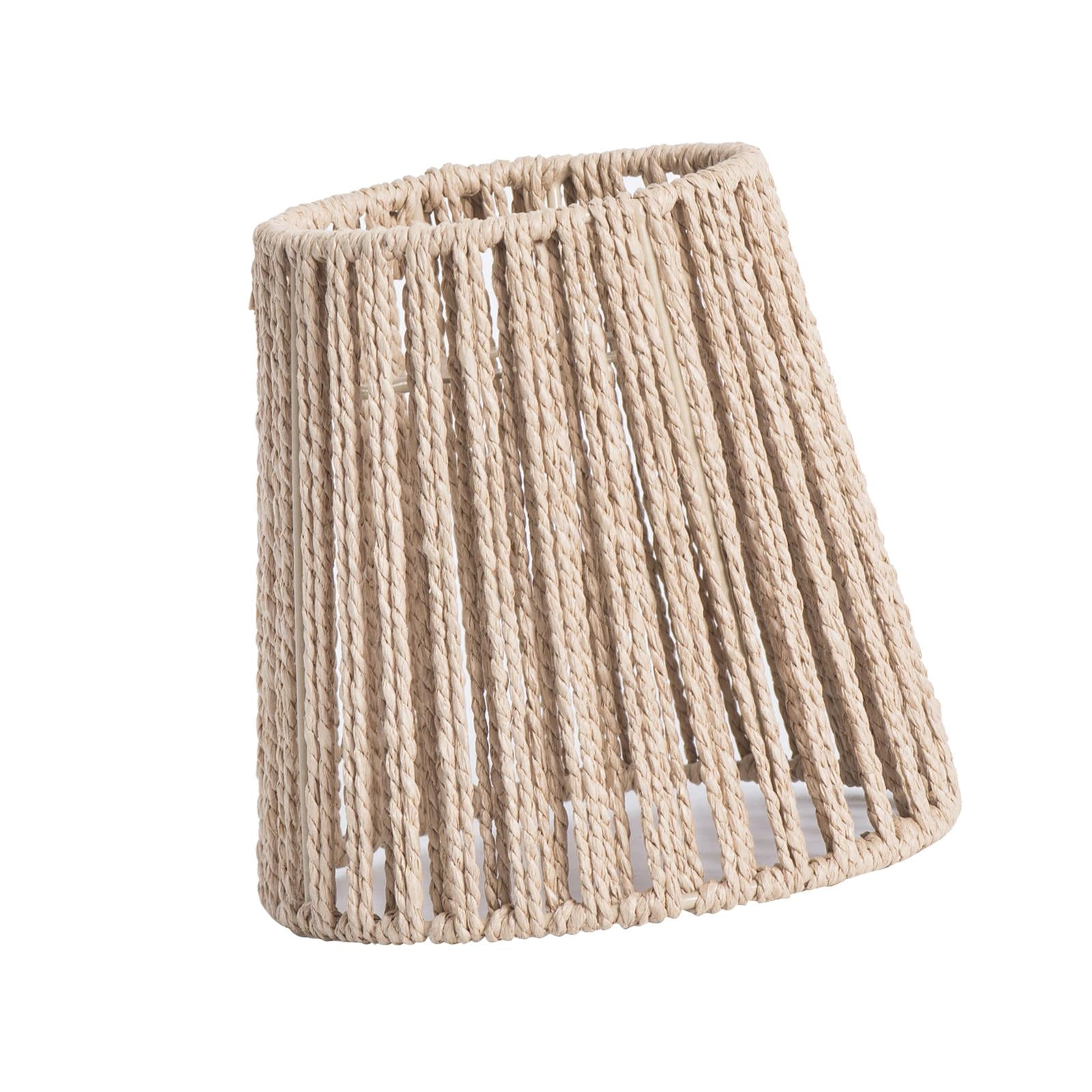 Magideal - Accesorios De Sombra De Tono De Lámpara Colgante Tejida De Lámpara Colgante Decoración De La Linterna Del Techo Para El Dormitorio De Mesa De Comedor Estilo B