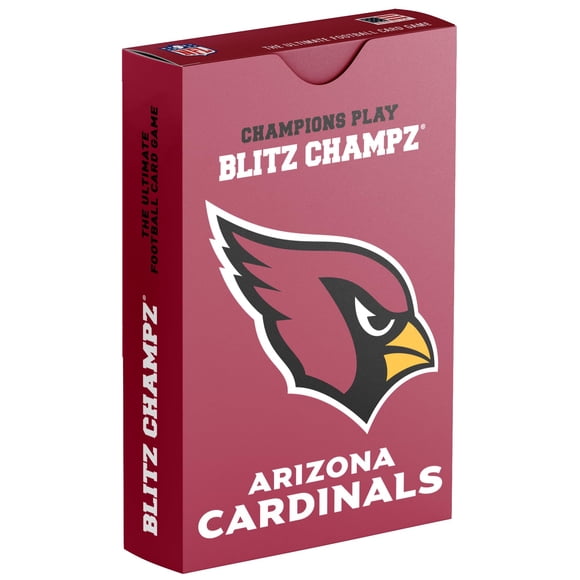Juego de cartas de fútbol Blitz Champz Arizona Cardinals NFL