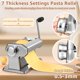 thumbnail image 3 of Máquina de Pasta AceChef 7 Configuraciones 2 Cortes – Nueva, 3 of 9