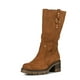thumbnail image 1 of Botas Largas Casual De Gamuza Vintage Mujer Weide HX513, 1 of 9