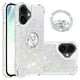thumbnail image 1 of FOXDOCK Funda Glitter Líquida para iPhone 17 con Anillo Brillante, TPU Antichoques y Esquinas Reforzadas, Soporte, 1 of 6