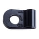 thumbnail image 1 of Abrazadera de cable Jandorf Nylon de 1/8 pulgadas D 5 unidades, color negro, para interiores y exter, 1 of 2