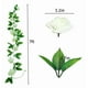 thumbnail image 3 of Flores artificiales 10 pzs rosas enredadera, 3 of 3