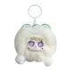 thumbnail image 1 of Llavero De Peluche De Dibujos Animados, Llavero De Bola Suave De Moda Para Mujeres, Parejas, Adultos, Color Blanco, 1 of 3