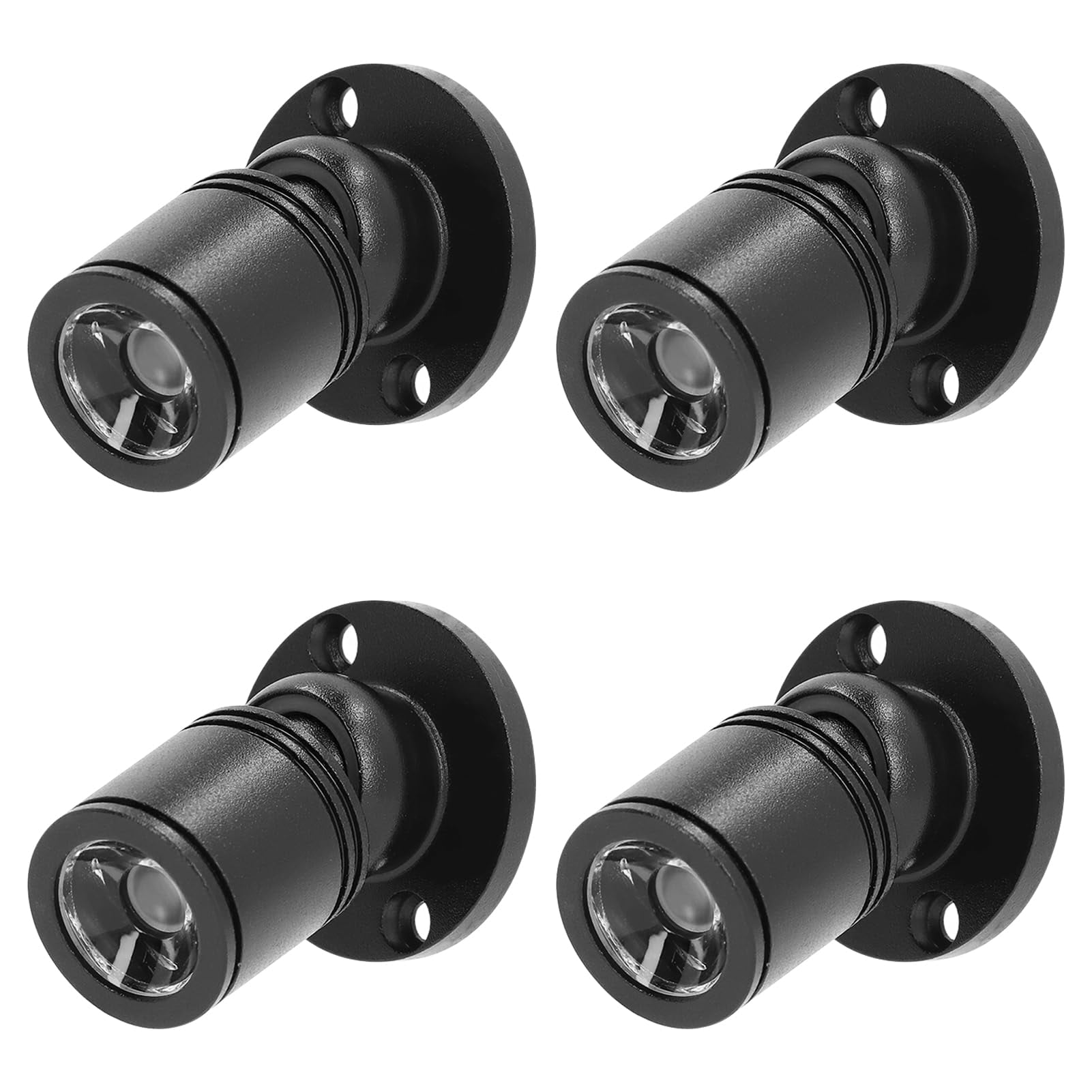 Xusx111 - Mini Luz De Punto Led Para La Pantalla, Pequeño Foco, Luces De Punto En Miniatura Para Armario, Obra De Arte, Joyería, Artesanía De Bricolaje Y Plantas (luz Blanca De 4)