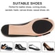 thumbnail image 2 of Almohadillas antideslizantes para zapatos, protectores adhesivos para suelas de zapatos, agarres antideslizantes para tacones altos (negro), 2 of 7