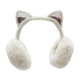thumbnail image 1 of Orejeras de felpa suaves y esponjosas para mujer, orejeras plegables de felpa, orejeras de invierno para niños y niñas, calentador de orejas para clima frío., 1 of 5