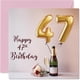thumbnail image 1 of Tarjeta de cumpleaños Stuff4 con globos y burbujas para cumpleaños 47, 5.7 pulgadas, 1 of 7