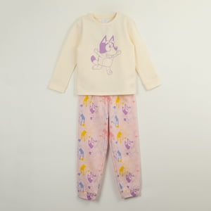 Pijama Niña Running Blanco Bluey