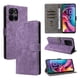 thumbnail image 4 of Funda Billetera para TCL K32 5G con Soporte - Cartera de Cuero con Ranuras Morado, 4 of 5