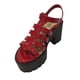 thumbnail image 4 of Sandalia Ecocuero ZAW48 Rojo, 4 of 5