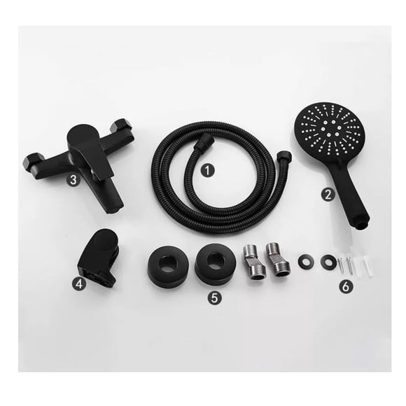 Set Llave Grifería Baño Ducha Mas Tina Monomando 3 En 1
