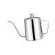 thumbnail image 5 of Hervidor De Agua Con Mango, Pico De Cuello De Cisne De Acero Inoxidable Para Bar, Cocina, 350ml, Plateado, 5 of 5