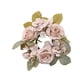 thumbnail image 4 of Corona De Rosas Con Velas, Aro Para Puerta Y Ventana, Color Champán Oscuro Para San Valentín, 4 of 5