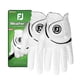 thumbnail image 1 of Guantes de golf FootJoy WeatherSof, paquete de 2, para hombre, blancos, M/L, 1 of 4
