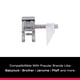 thumbnail image 4 of Presser Foot Singer Sew Easy, guía ajustable, con vástago bajo, 4 of 4