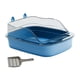thumbnail image 3 of Caja De Arena Para Gatos Abierta, Orinal Grande, Forma De Dibujos Animados, Caja De Arena Para Gatos, Bandeja De Arena Para Gatos, Azul, 3 of 5
