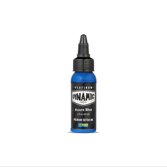 Tinta de tatuaje Dynamic Color Co Platinum Collection, azul celeste, 30 ml