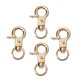 thumbnail image 1 of 4pcs Aleación De Zinc Broche De Garra De Langosta Clips De Gatillo Giratorios Ganchos De Presión De Oro, 1 of 5