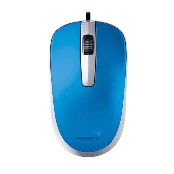 Clasico Mouse Optico Dx-120 Usb-a Azul