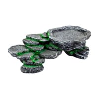 Magideal - Escalera De Escalada Para Tanque De Tortugas, Juguete De Resina, Cueva, Adorno Acuático De Resina De Gran Superficie, Rampa Para Tortugas, Anfibios De