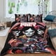 thumbnail image 2 of Aves de Presa Conjunto de sábanas temático, trío de piezas, cómodo y amigable con la piel, diseño único, regalo de decoración para el hogar para familiares, amigos y fans,140cm *210cm, 2 of 6
