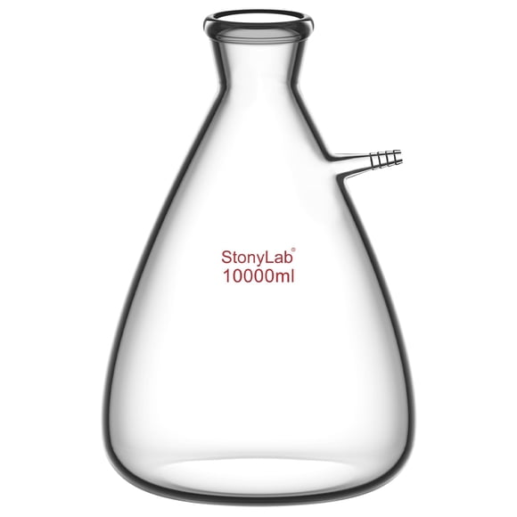 Matraz de filtración de vidrio borosilicato Stonylab 10 L (pared gruesa)