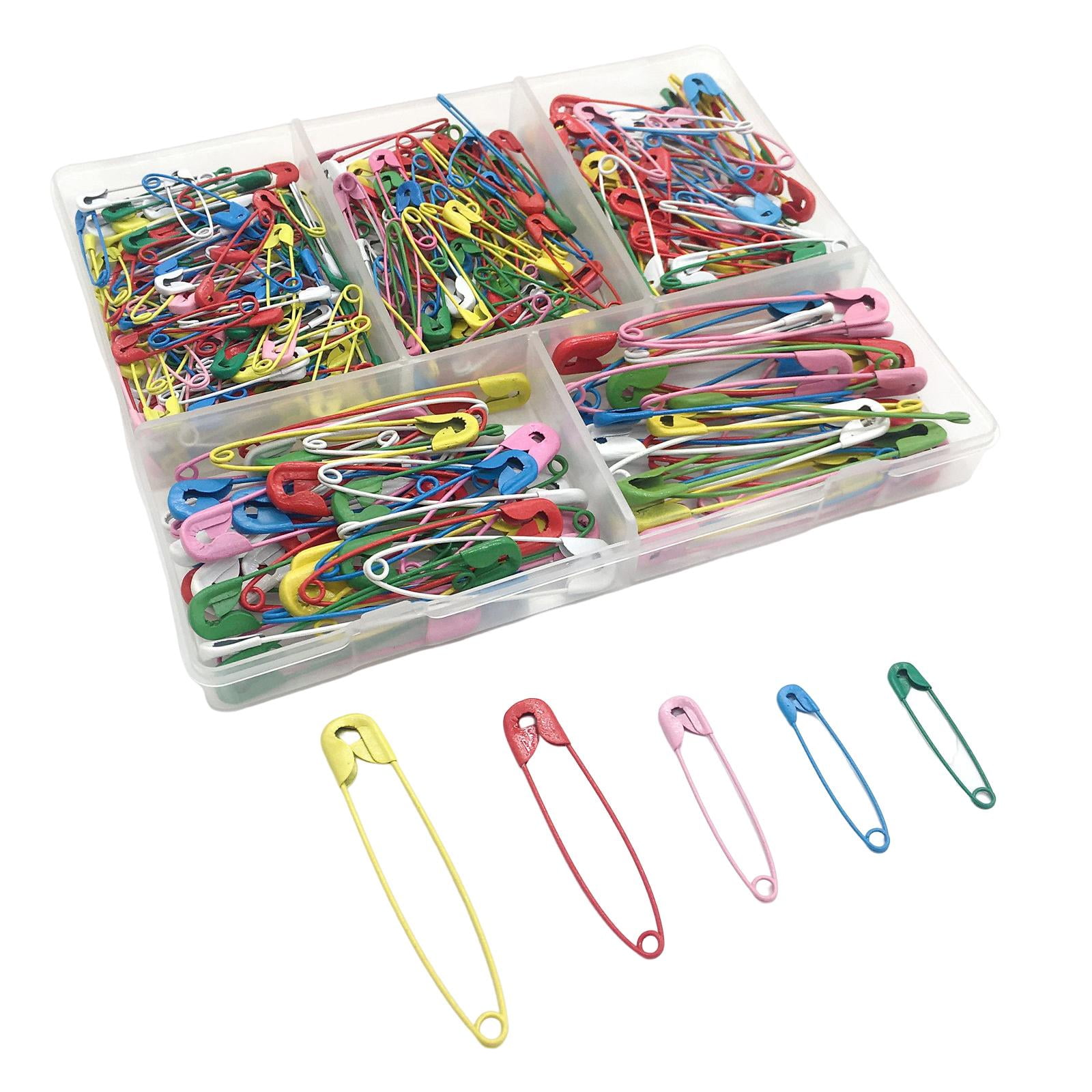 Bothyi - 350x Pins De Seguridad Coloridos De Metal Broches Decorativos Para Ropa De Costura