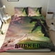 thumbnail image 1 of Película Wicked Conjunto de sábanas temático, trío de piezas, cómodo y amigable con la piel, diseño único, regalo de decoración para el hogar para familiares, amigos y fans, 90 cm * 190 cm, 1 of 6
