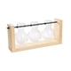 thumbnail image 1 of Jarrones De Plantas Hidropónicas Para Colgar En La Pared, Macetero De Cristal Transparente Para Regalo Para Amantes De Las Plantas, 28cm X 12,5 Cm, Tres Botellas De Registro, 1 of 5