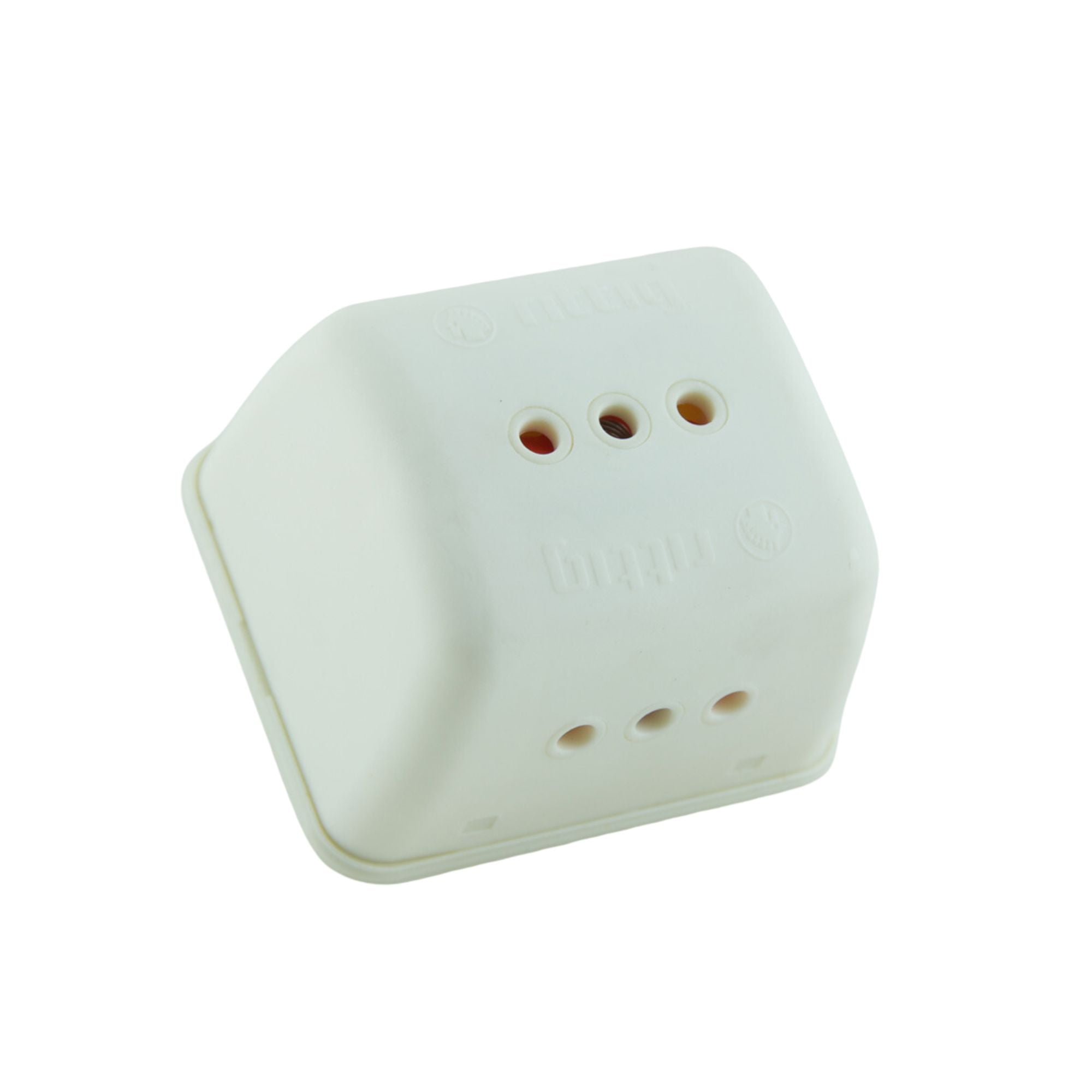 Enchufe Triple Sobrepuesto Marfil - Rema