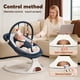 thumbnail image 5 of Columpio Eléctrico para Bebé Viriwebaby 5 Velocidades Bluetooth Azul Oscuro, 5 of 8